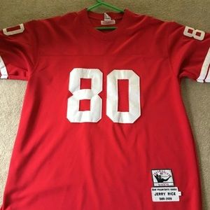 Jerry Rice Jersey, Throwback. SF 49ers. Mitchell N
